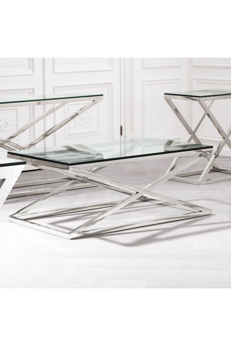 Crossed Leg Coffee Table | Eichholtz Criss Cross | Eichholtzmiami.com