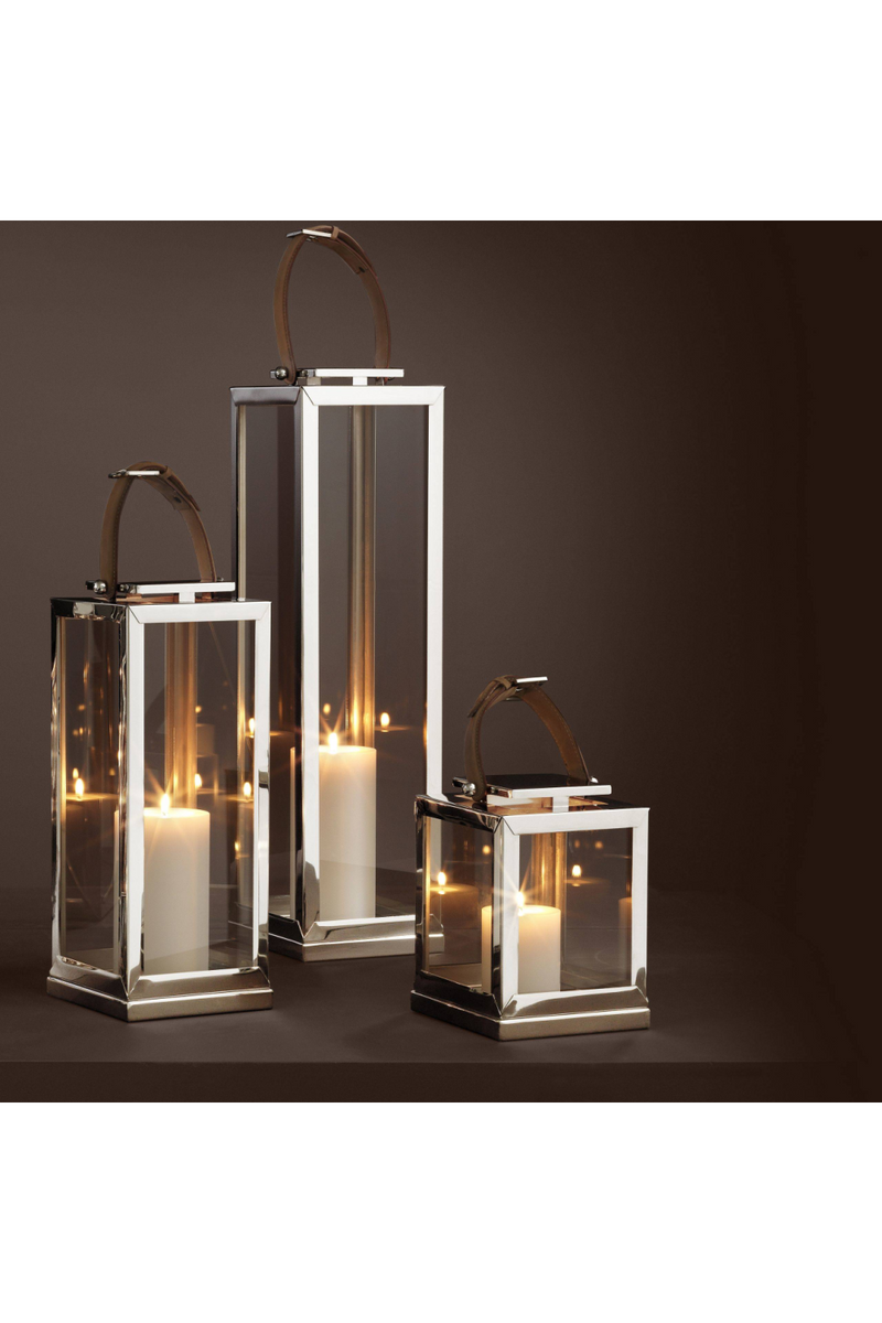 Nickel Finished Lantern | Eichholtz Georgian | Eichholtzmiami.com