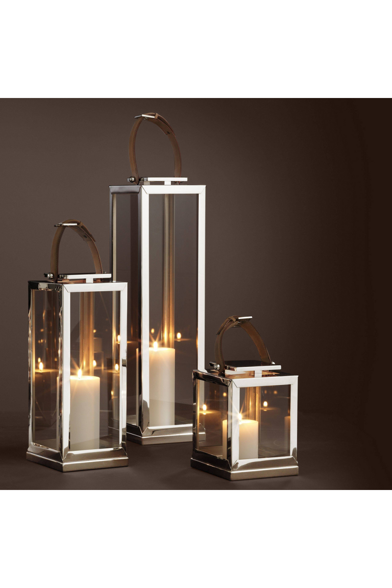 Nickel Finished Lantern | Eichholtz Georgian | Eichholtzmiami.com