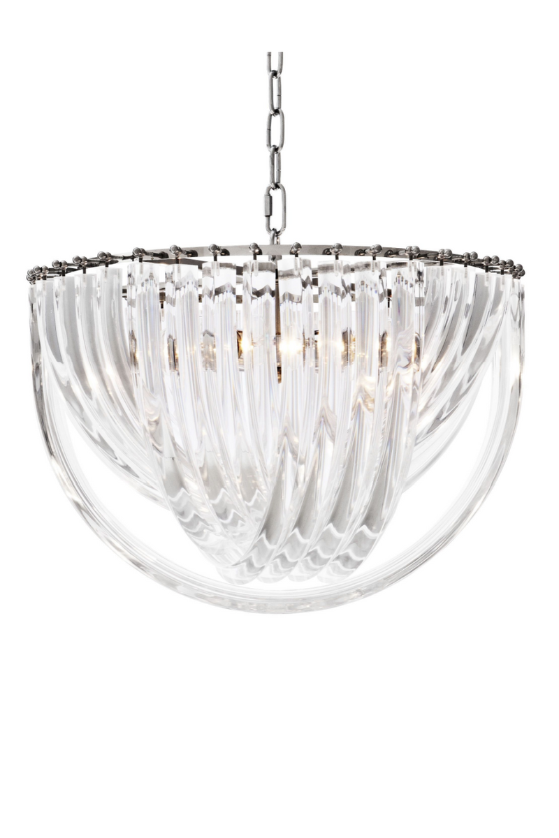 Lucite Loop Chandelier L | Eichholtz Murano | Eichholtzmiami.com