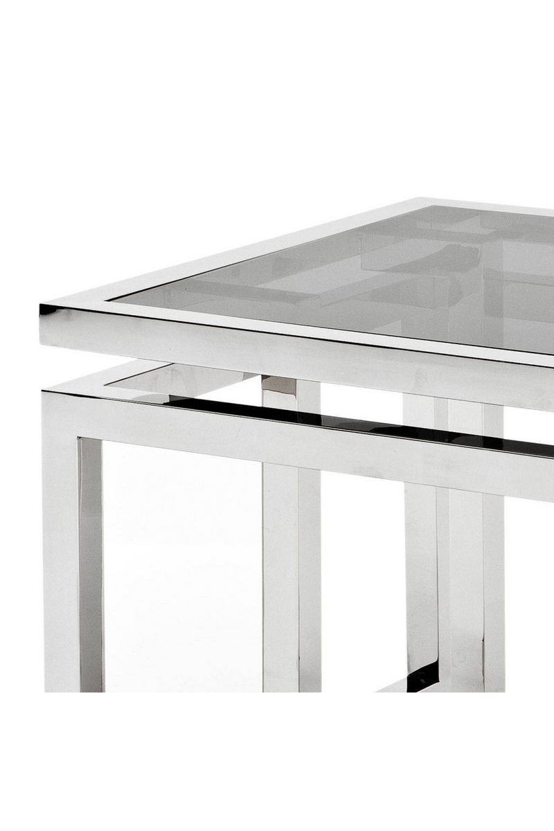 Square Silver Side Table | Eichholtz Palmer | Eichholtzmiami.com