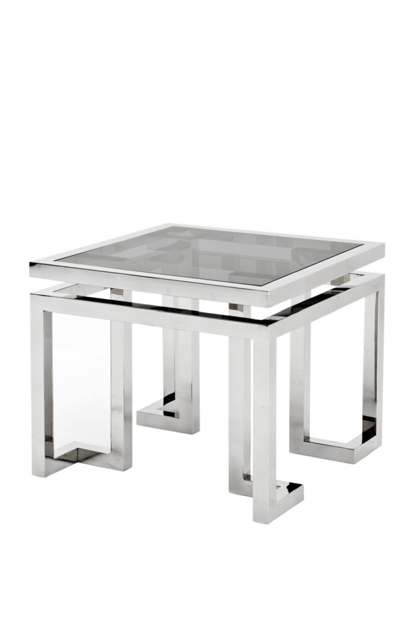 Square Silver Side Table | Eichholtz Palmer | Eichholtzmiami.com