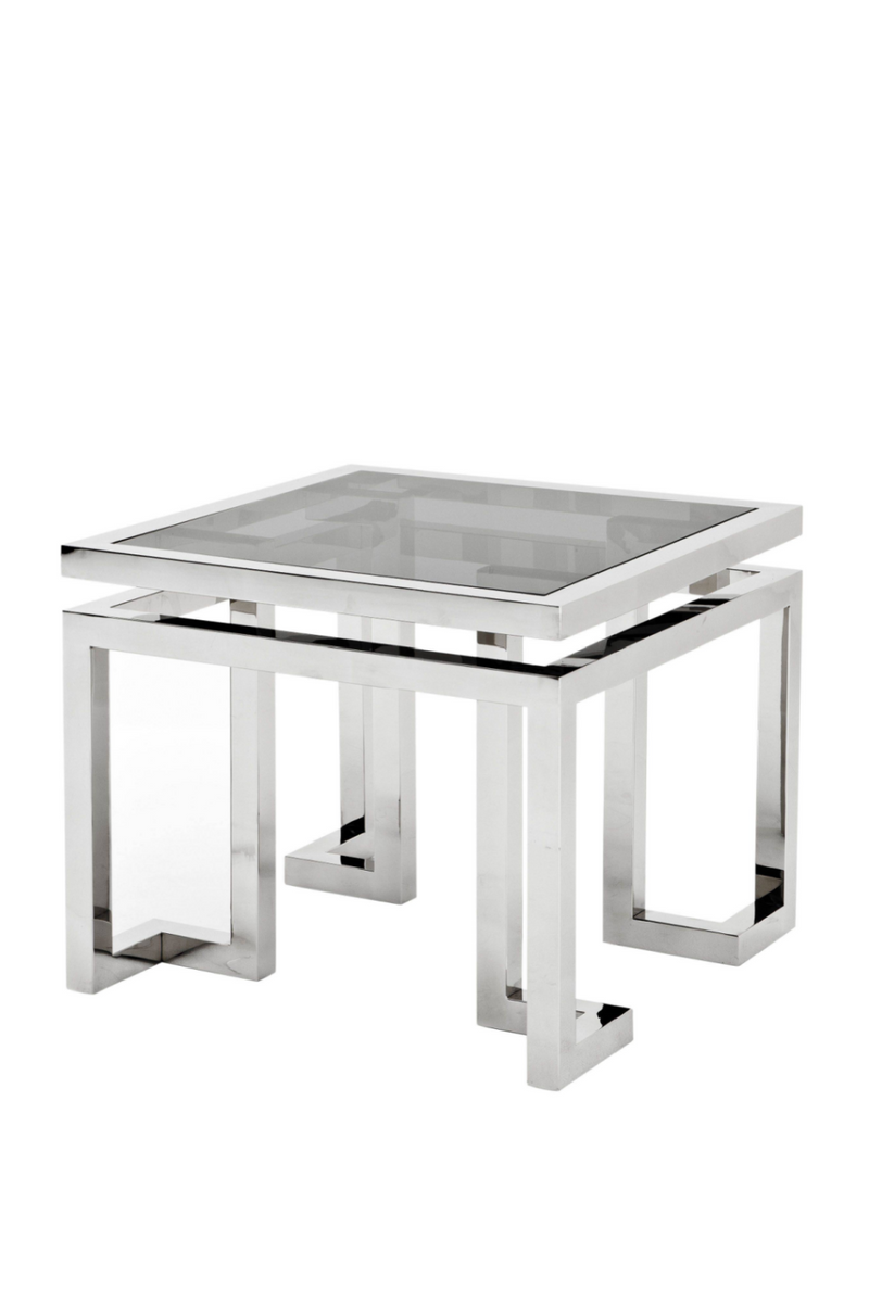 Square Silver Side Table | Eichholtz Palmer | Eichholtzmiami.com