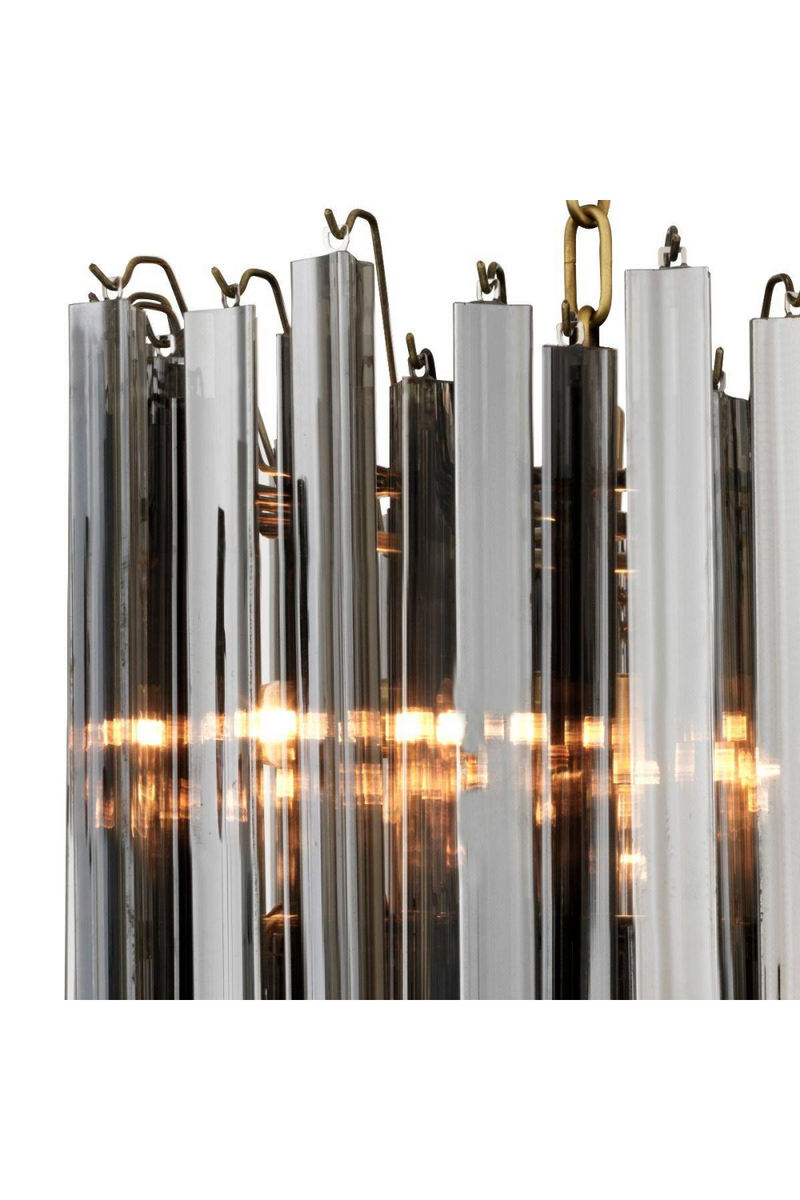 Tapered Glass Rods Chandelier | Eichholtz Salerno | Eichholtzmiami.com