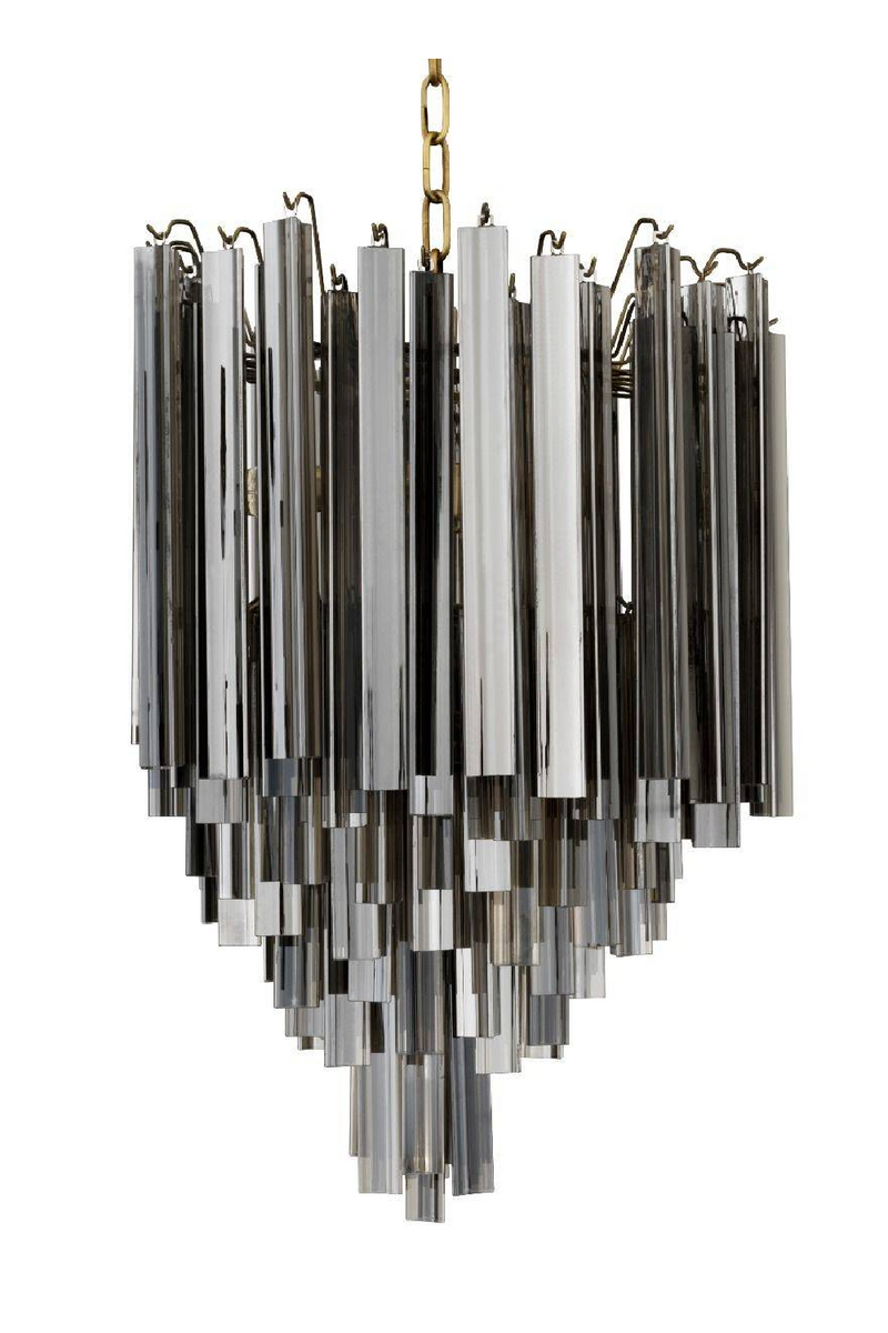 Tapered Glass Rods Chandelier | Eichholtz Salerno | Eichholtzmiami.com