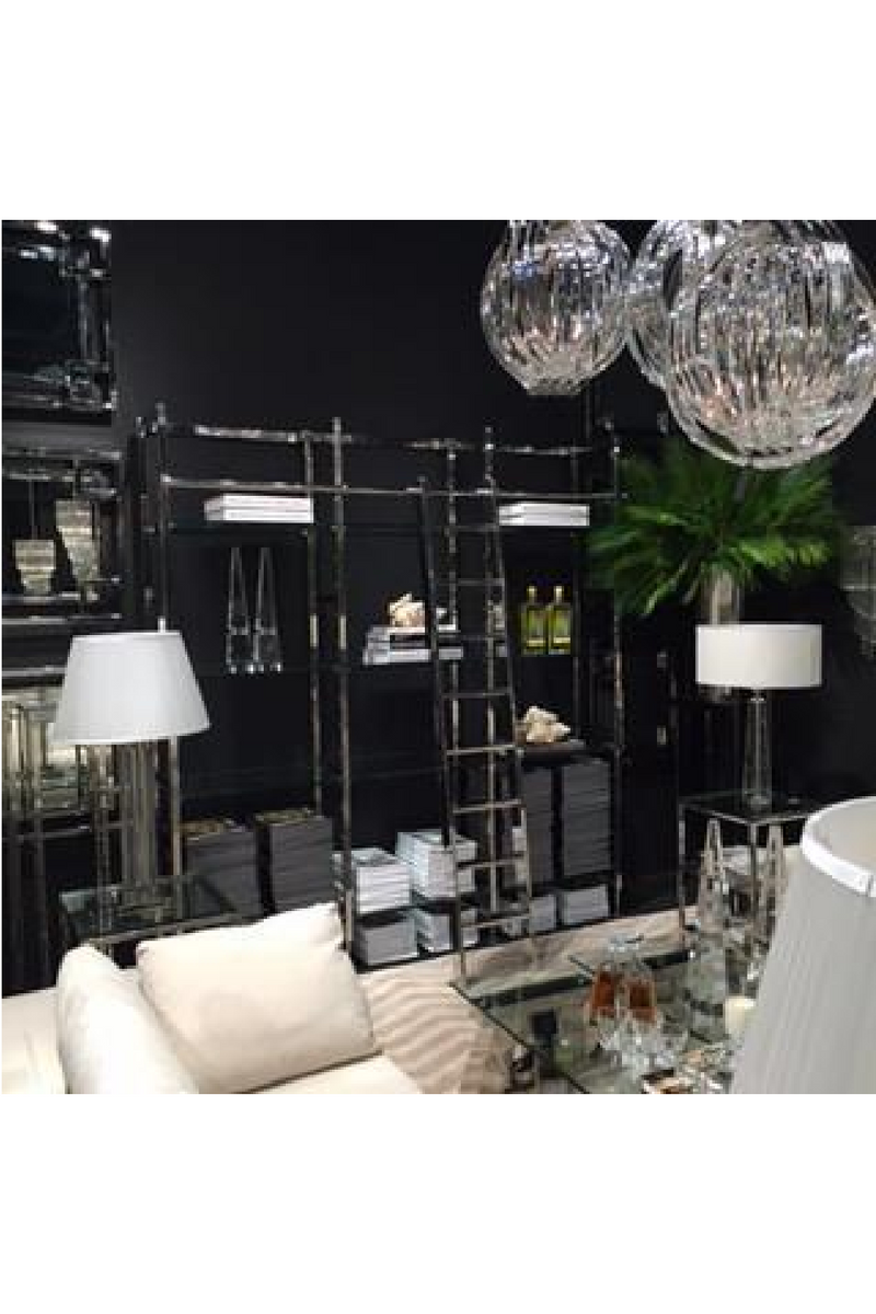 Lucite Loop Chandelier | Eichholtz Marco Polo | Eichholtzmiami.com