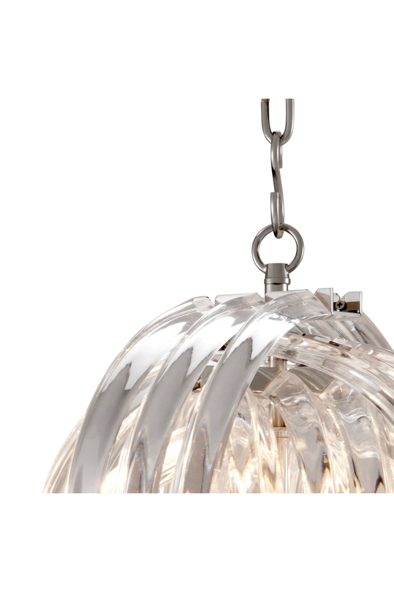 Lucite Loop Chandelier | Eichholtz Marco Polo | Eichholtzmiami.com