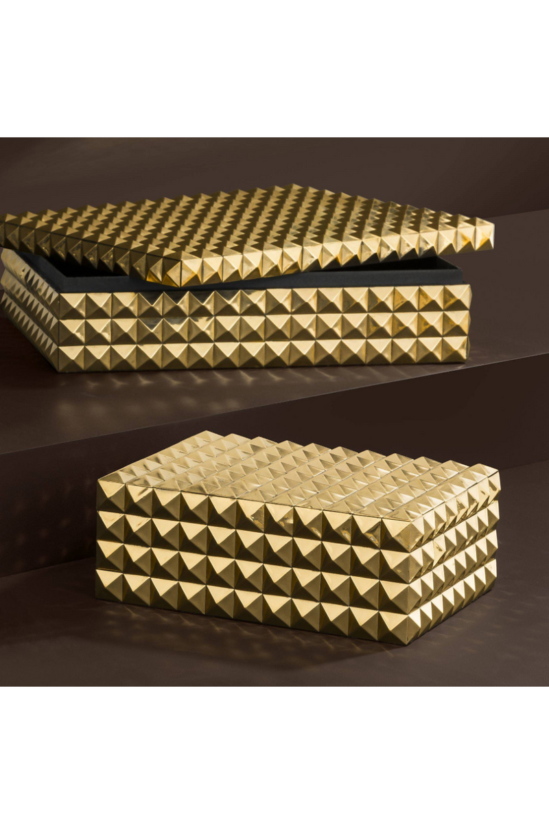 Gold Storage Box | Eichholtz Vivienne | Eichholtzmiami.com