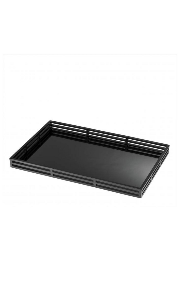Black Glass Display Tray | Eichholtz Giacomo | Eichholtzmiami.com