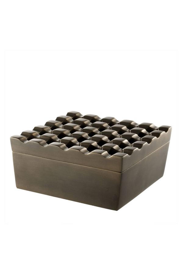 Square Grid Bowl | Eichholtz Deluxe | Eichholtzmiami.com