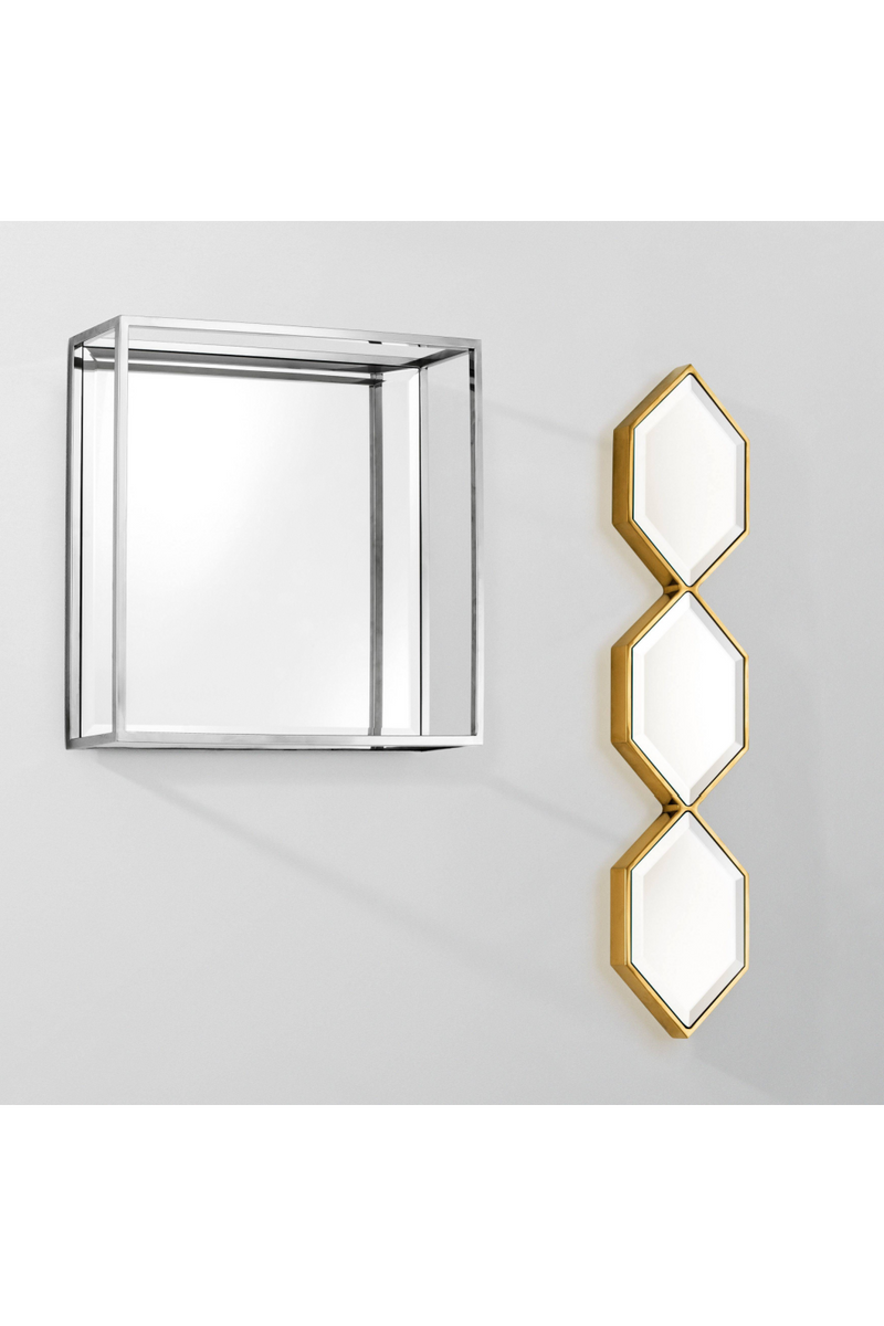 Hexagonal Beveled Trio Mirror Glass | Eichholtz Saronno | Eichholtzmiami.com