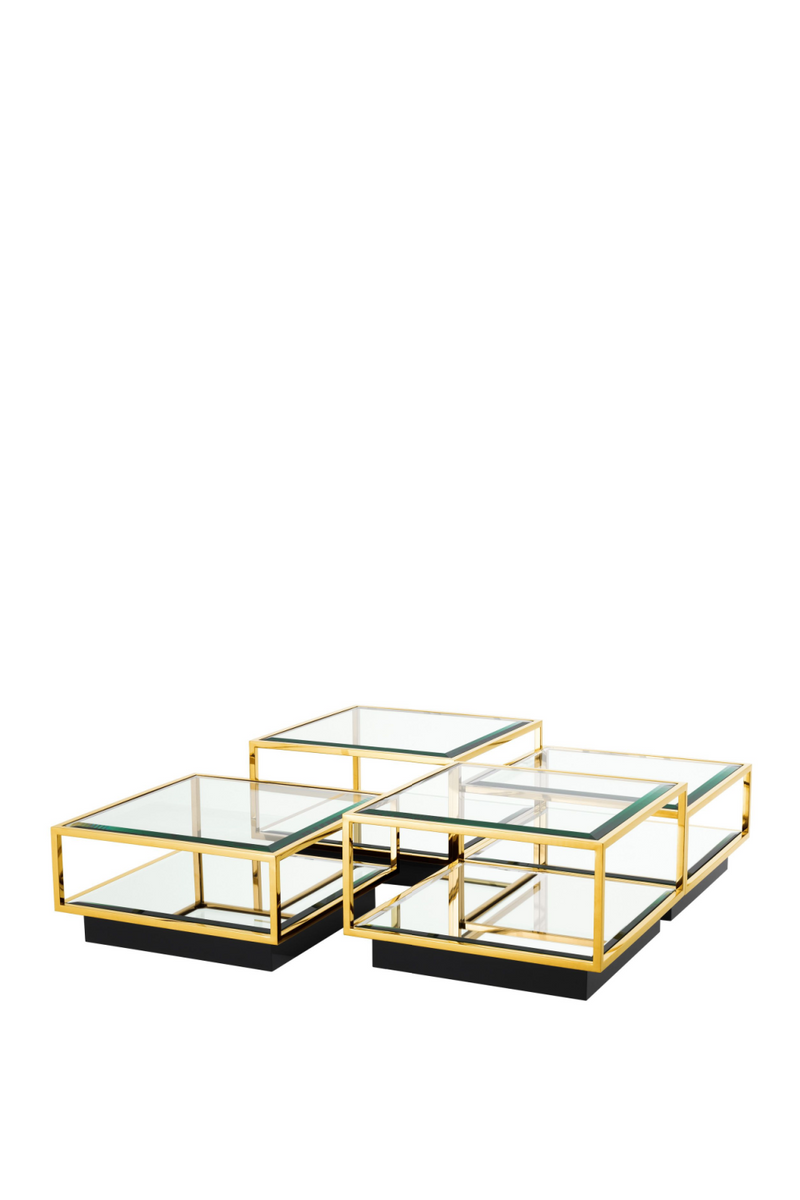 Multi Level Coffee Table Set (4) | Eichholtz Tortona | Eichholtzmiami.com