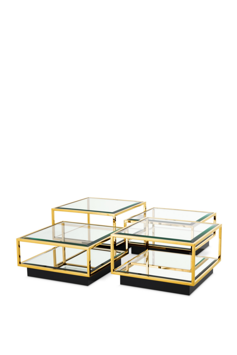 Multi Level Coffee Table Set (4) | Eichholtz Tortona | Eichholtzmiami.com