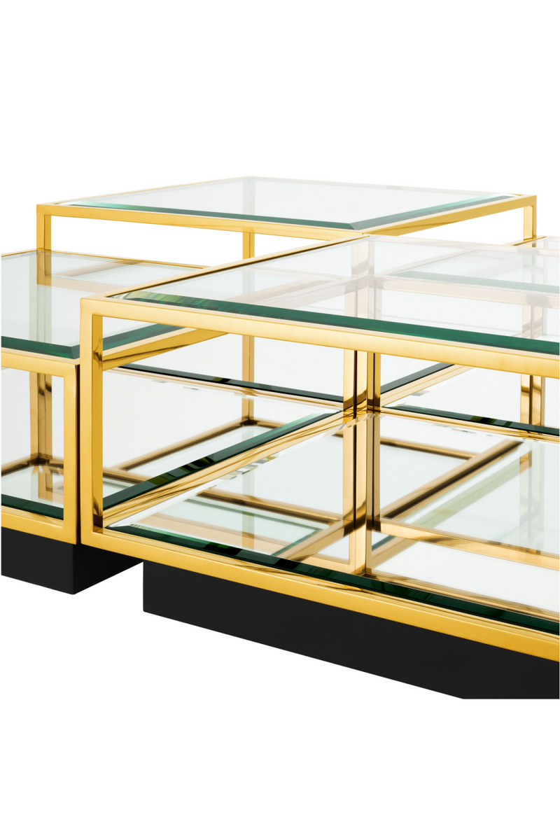 Multi Level Coffee Table Set (4) | Eichholtz Tortona | Eichholtzmiami.com