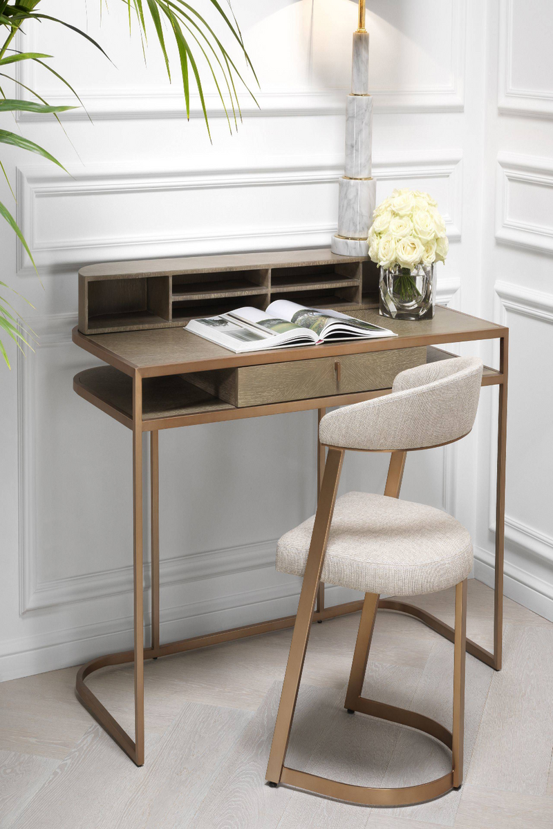 Oak 1-Drawer Desk | Eichholtz Highland | Eichholtzmiami.com