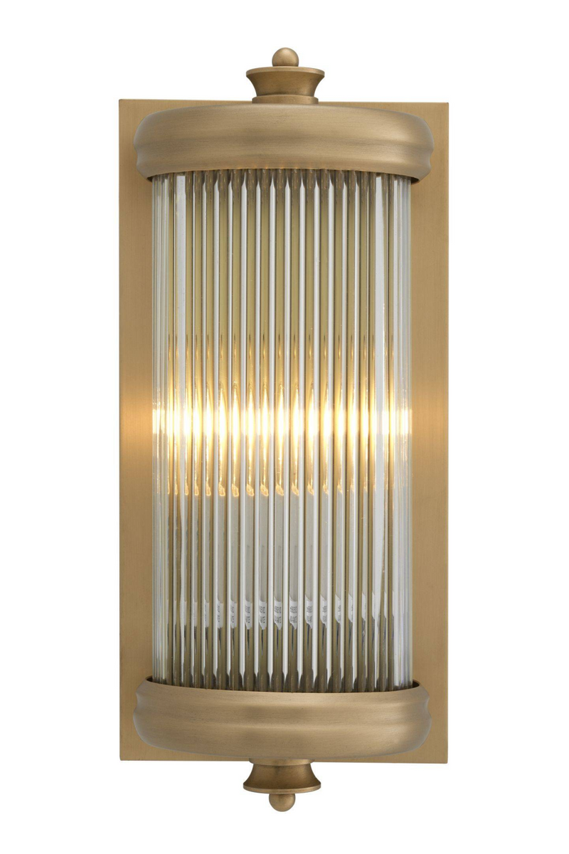 Clear Glass Rods Wall Lamp S | Eichholtz Glorious | Eichholtzmiami.com