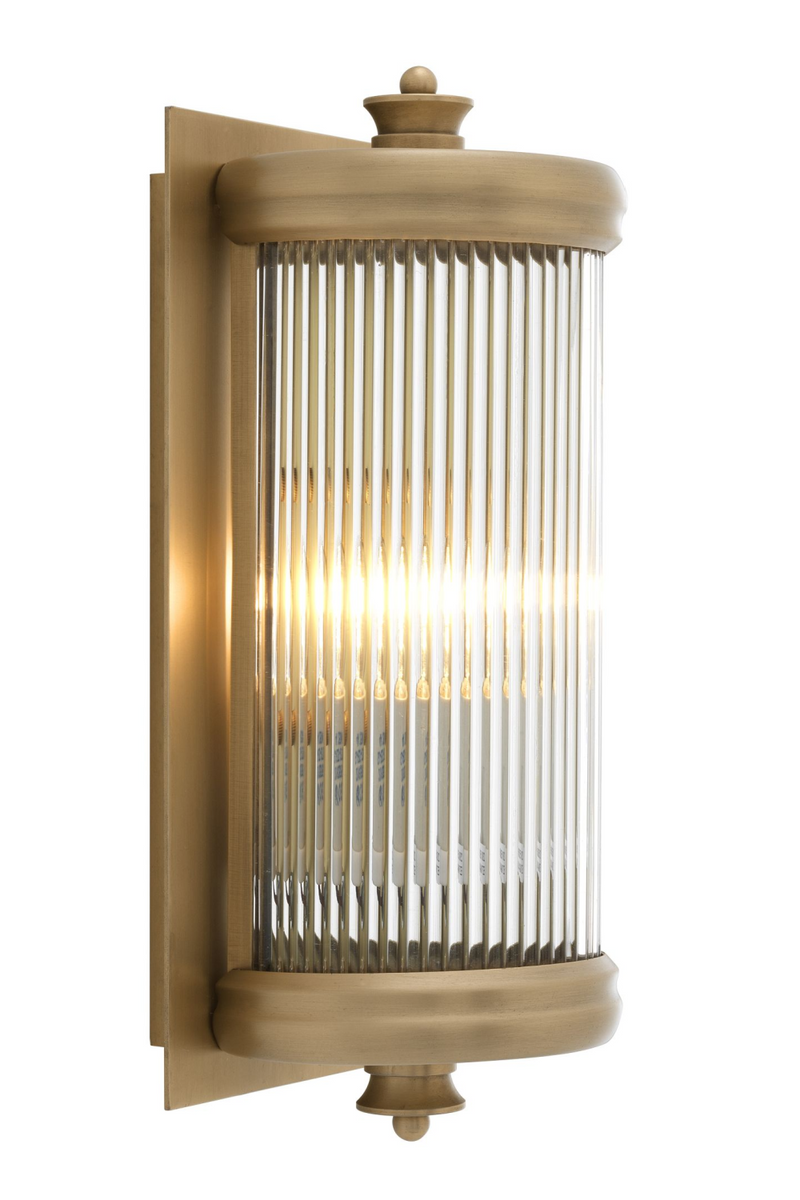 Clear Glass Rods Wall Lamp S | Eichholtz Glorious | Eichholtzmiami.com
