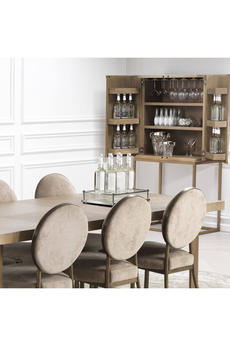 Mirror Bottom Rectangular Tray | Eichholtz Cora | Eichholtzmiami.com