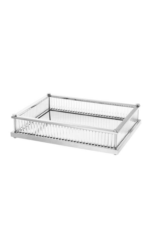 Mirror Bottom Rectangular Tray | Eichholtz Cora | Eichholtzmiami.com