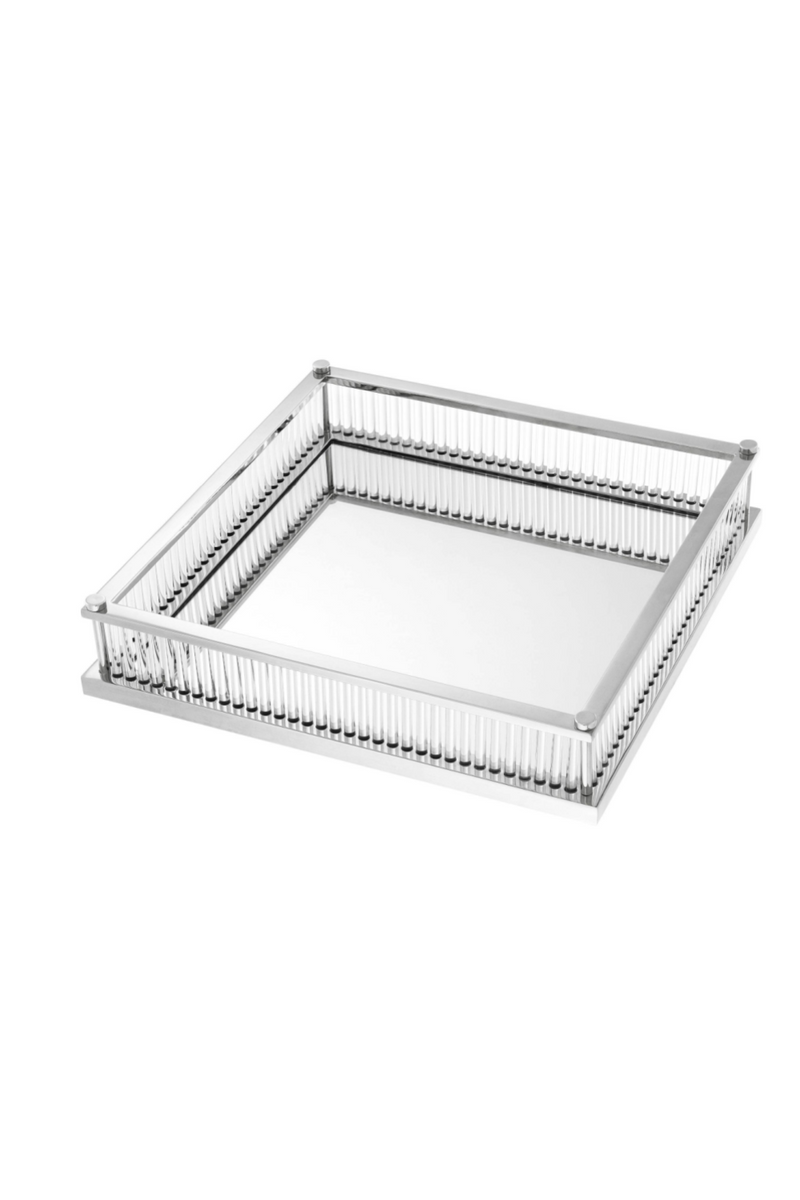 Mirror Bottom Square Tray | Eichholtz Cora | Eichholtzmiami.com