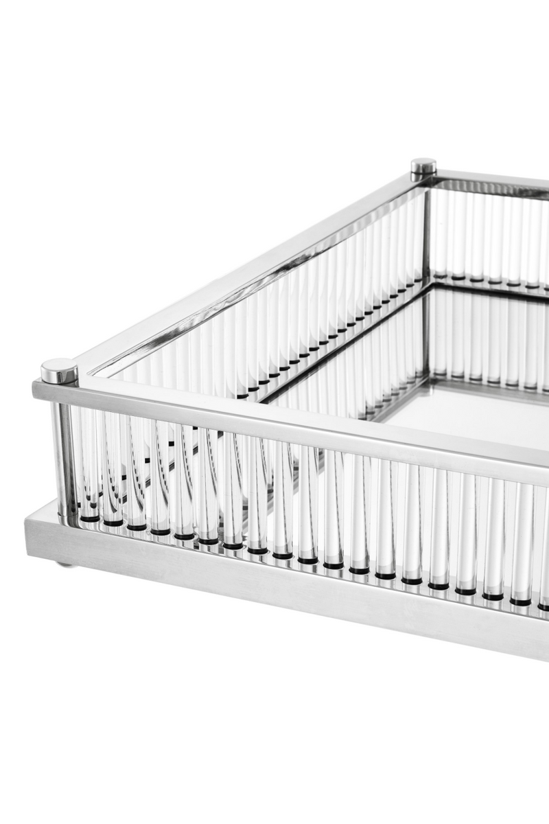 Mirror Bottom Square Tray | Eichholtz Cora | Eichholtzmiami.com