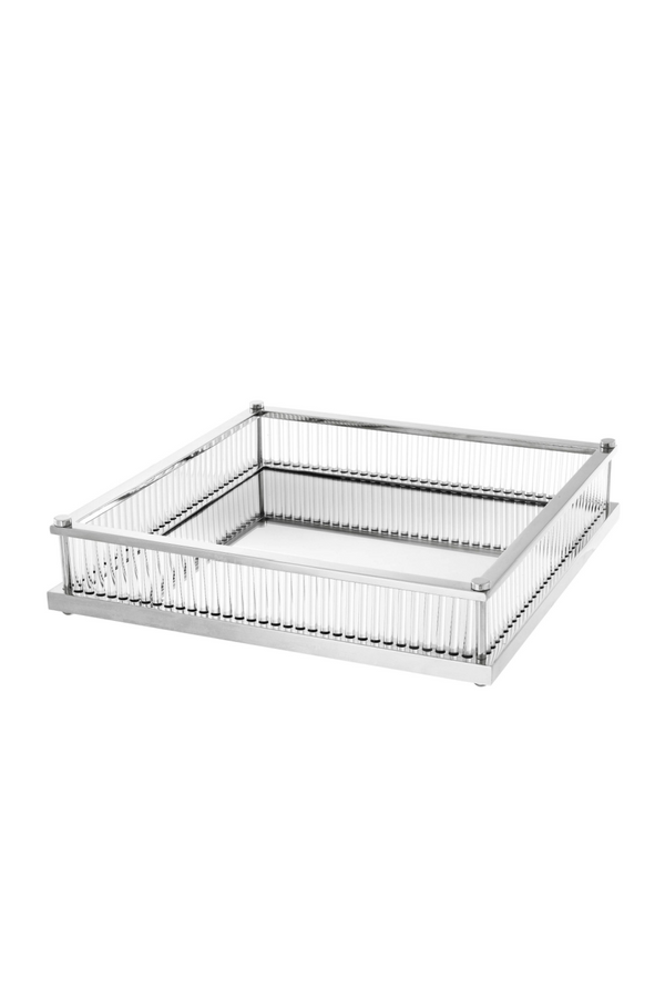 Mirror Bottom Square Tray | Eichholtz Cora | Eichholtzmiami.com