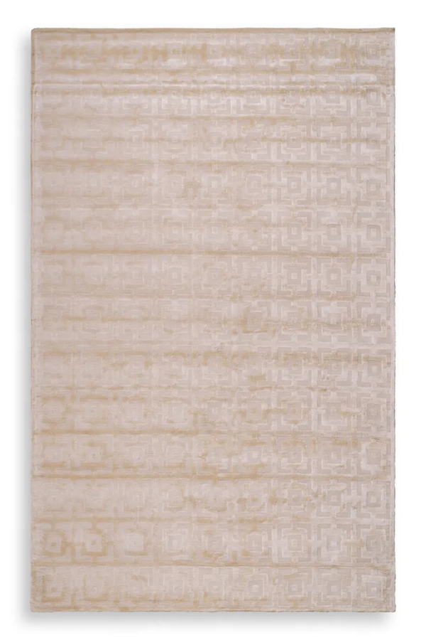 Cream Woven Viscose Carpet | Eichholtz Reeves | Eichholtzmiami.com
