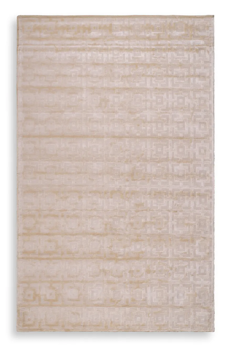 Cream Woven Viscose Carpet | Eichholtz Reeves | Eichholtzmiami.com