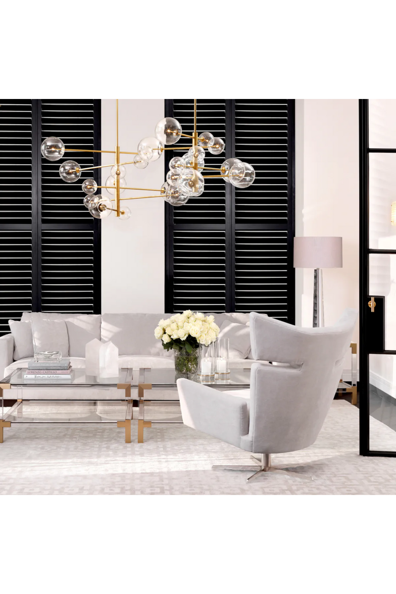 Cream Woven Viscose Carpet | Eichholtz Reeves | Eichholtzmiami.com