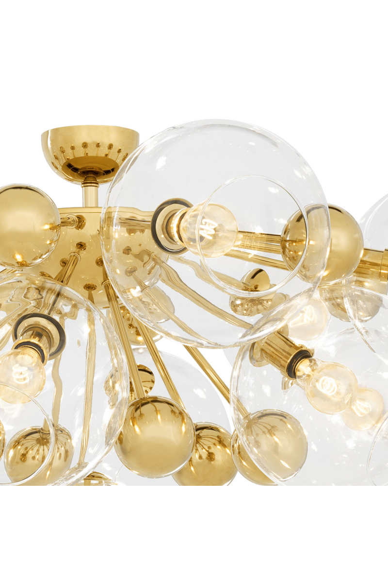 Silver 13-Bulb Flush Mount | Eichholtz Soleil | Eichholtzmiami.com