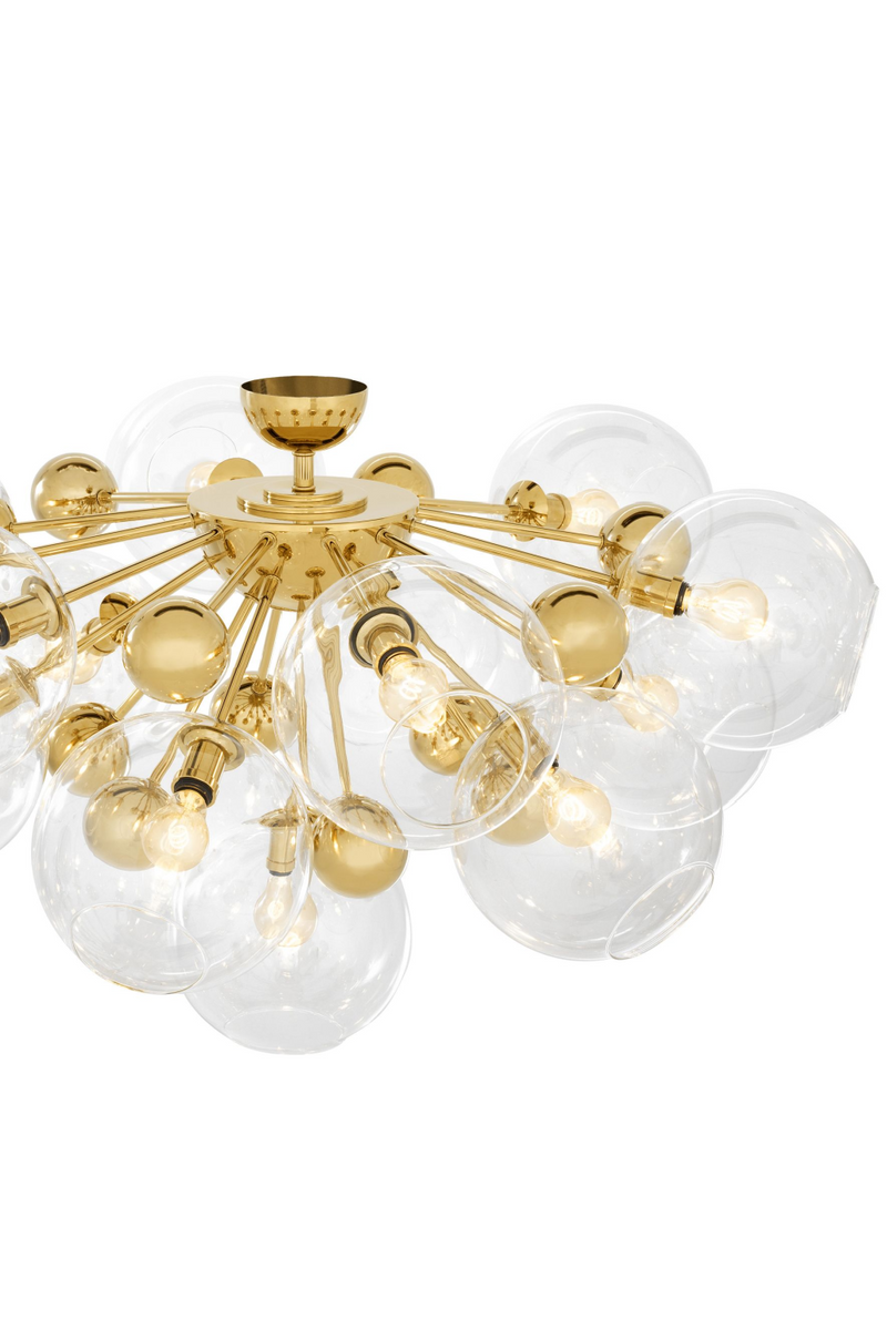 Silver 13-Bulb Flush Mount | Eichholtz Soleil | Eichholtzmiami.com