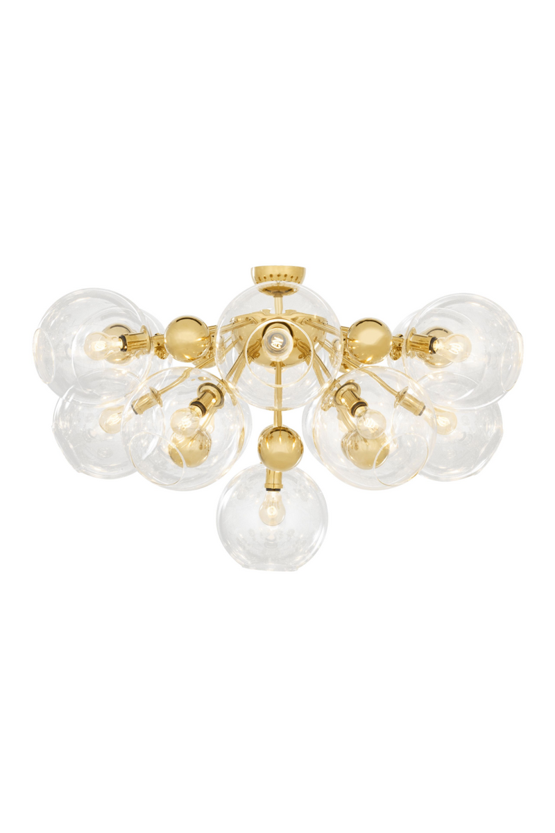 Silver 13-Bulb Flush Mount | Eichholtz Soleil | Eichholtzmiami.com