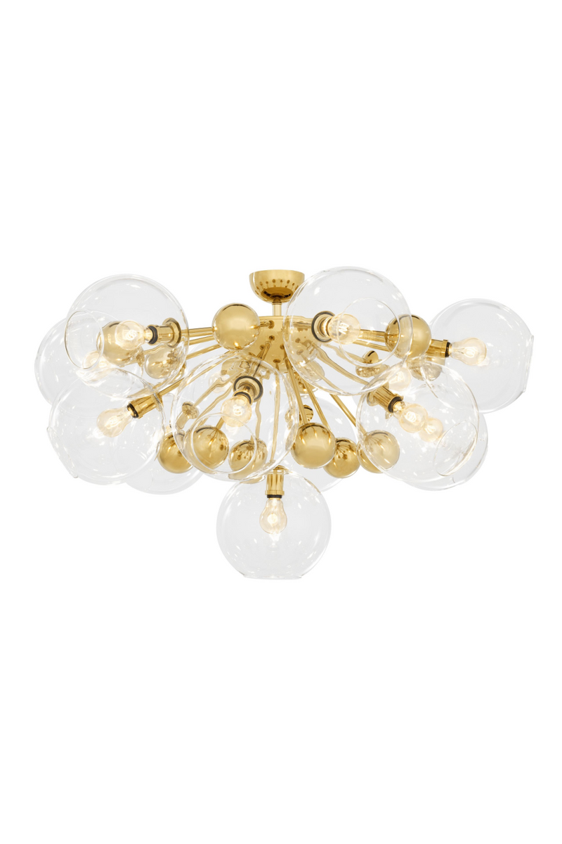 Silver 13-Bulb Flush Mount | Eichholtz Soleil | Eichholtzmiami.com
