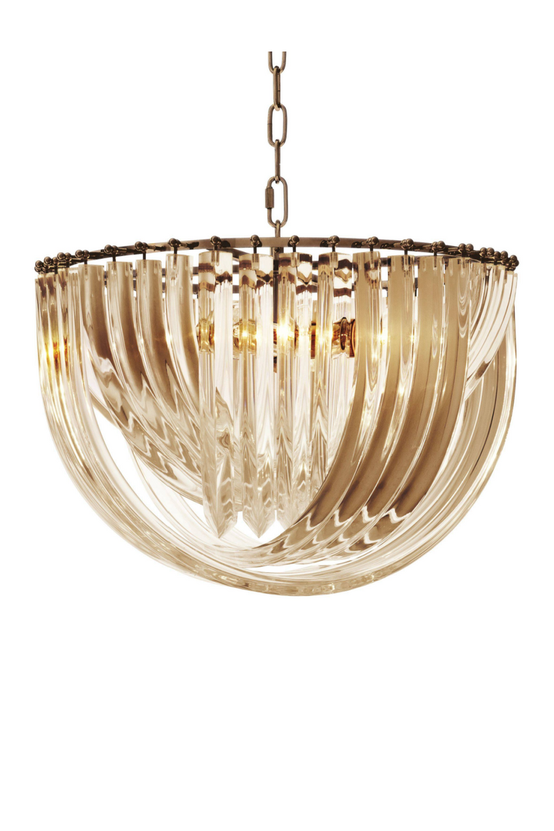 Lucite Loop Chandelier L | Eichholtz Murano | Eichholtzmiami.com