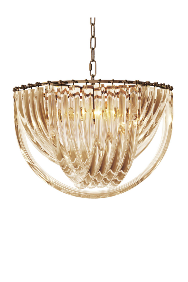 Lucite Loop Chandelier L | Eichholtz Murano | Eichholtzmiami.com