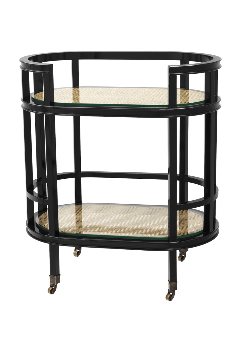 Natural Cane Oblong Trolley | Eichholtz Bahamas | Eichholtzmiami.com