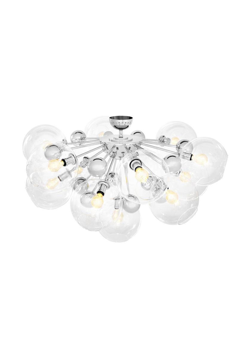 Silver 13-Bulb Flush Mount | Eichholtz Soleil | Eichholtzmiami.com
