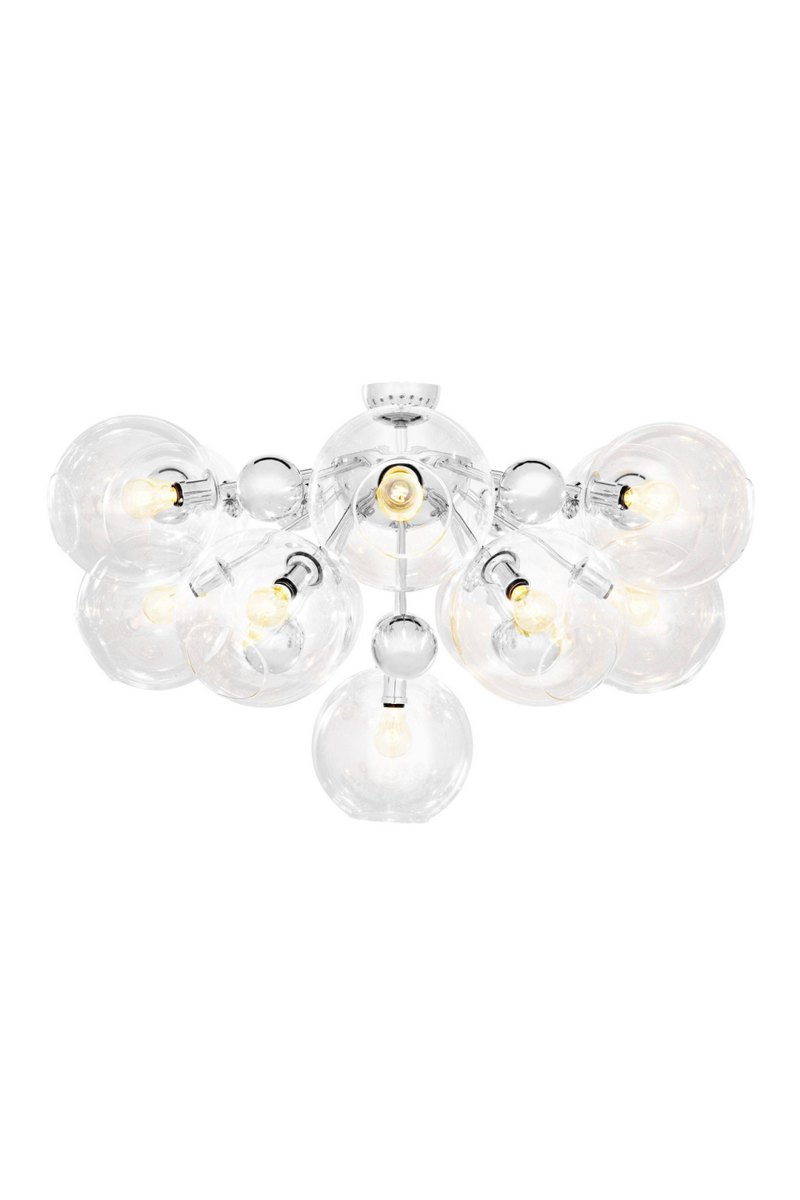 Silver 13-Bulb Flush Mount | Eichholtz Soleil | Eichholtzmiami.com