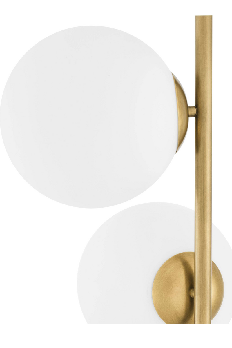 Globe Black Marble Base Floor Lamp | Eichholtz Tempo | Eichholtzmiami.com