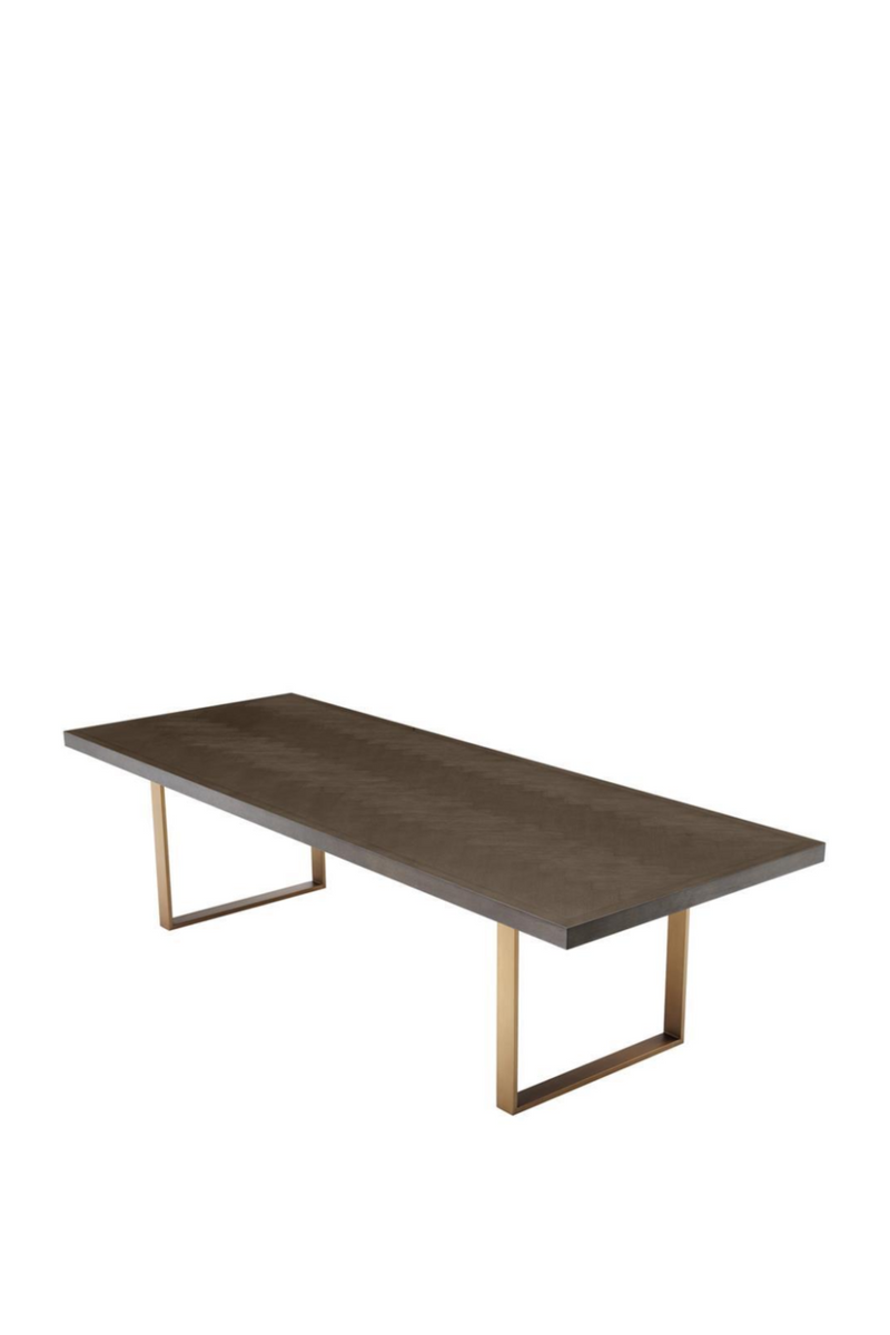 Brass Oak Dining Table 120" | Eichholtz Melchior | Eichholtzmiami.com