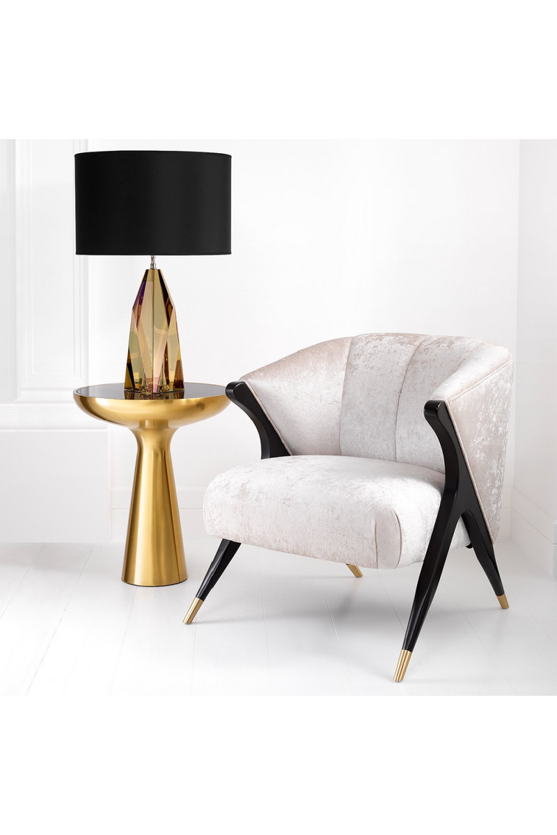 Brass Tower Side Table | Eichholtz Lindos Low | Eichholtzmiami.com