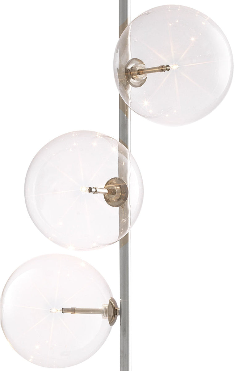 Globe Black Marble Base Floor Lamp | Eichholtz Tempo | Eichholtzmiami.com