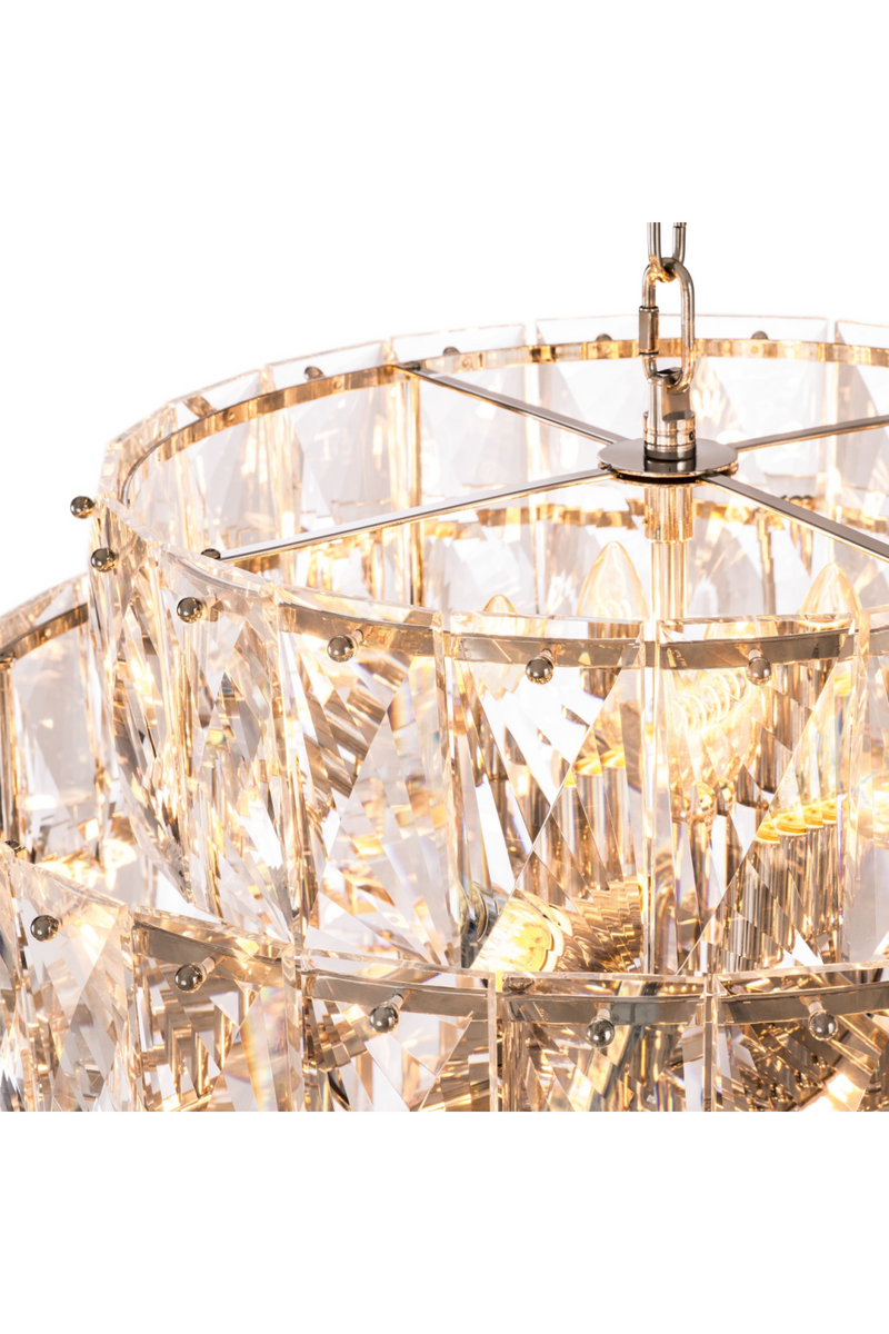 Glass Layered Chandelier L | Eichholtz Amazone | Eichholtzmiami.com