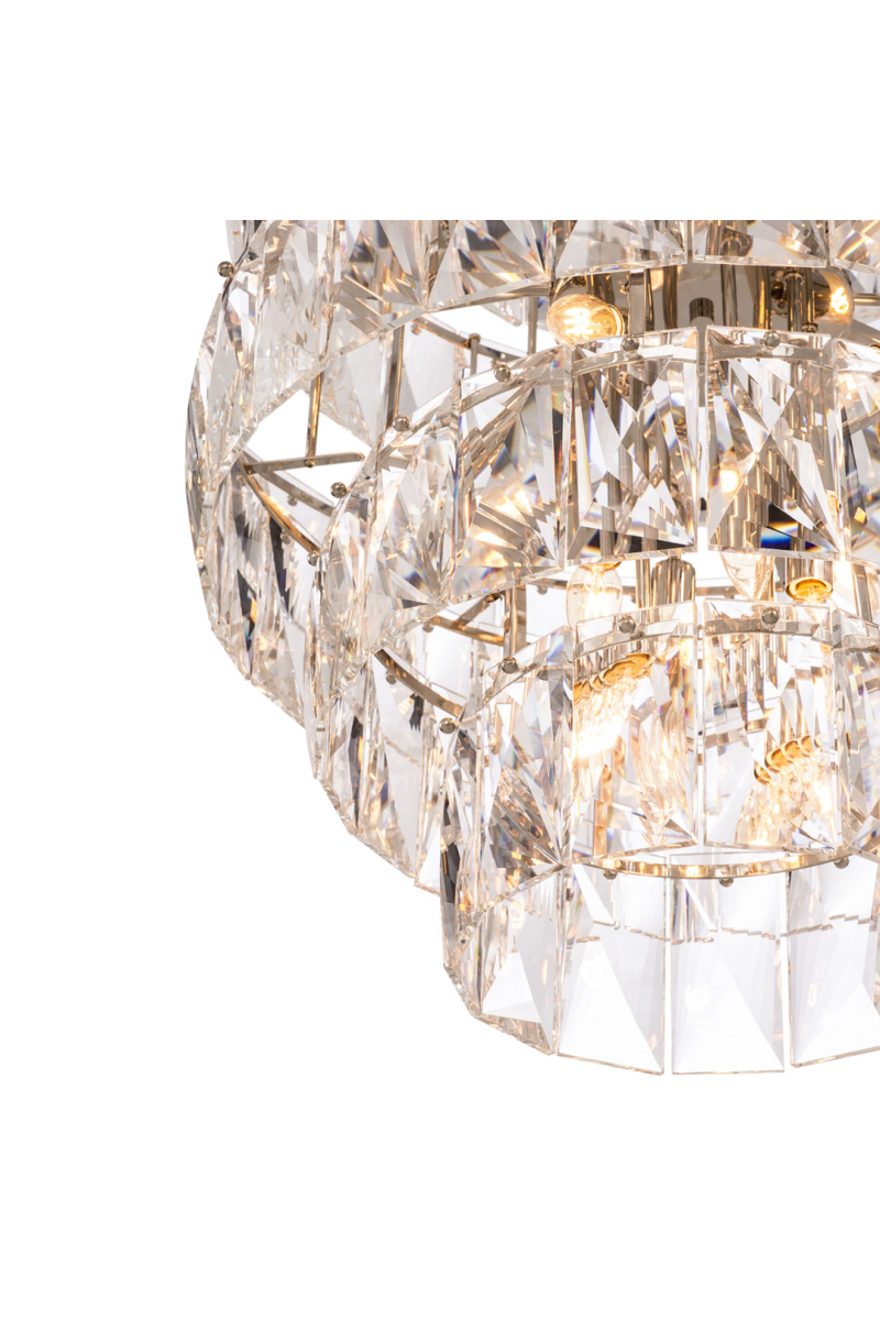 Glass Layered Chandelier L | Eichholtz Amazone | Eichholtzmiami.com