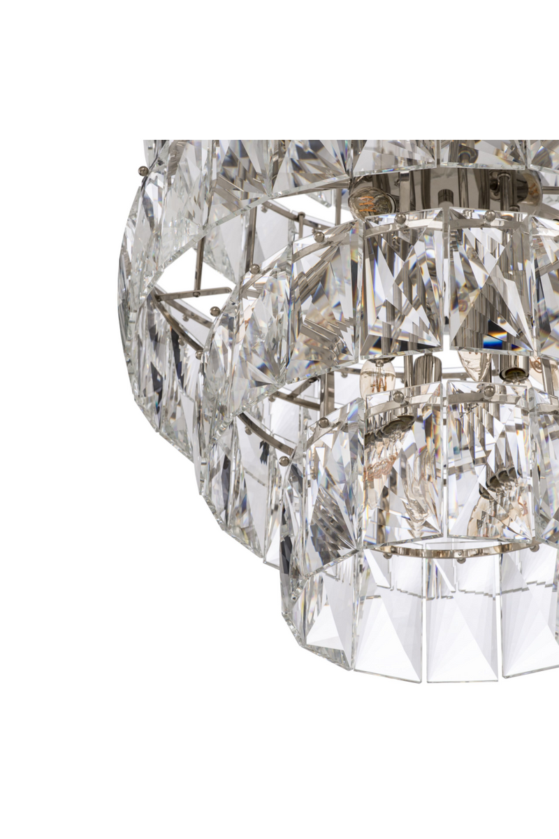Glass Layered Chandelier L | Eichholtz Amazone | Eichholtzmiami.com