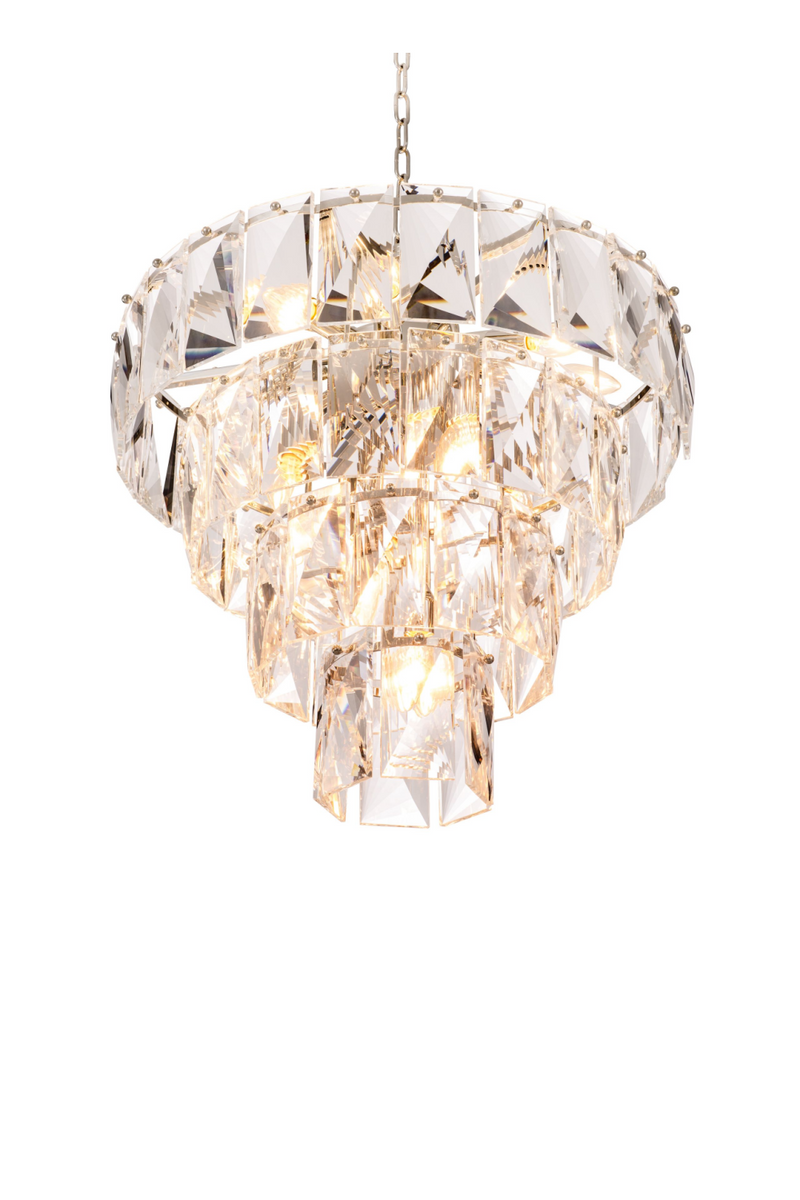 Glass Layered Chandelier S | Eichholtz Amazone | Eichholtzmiami.com