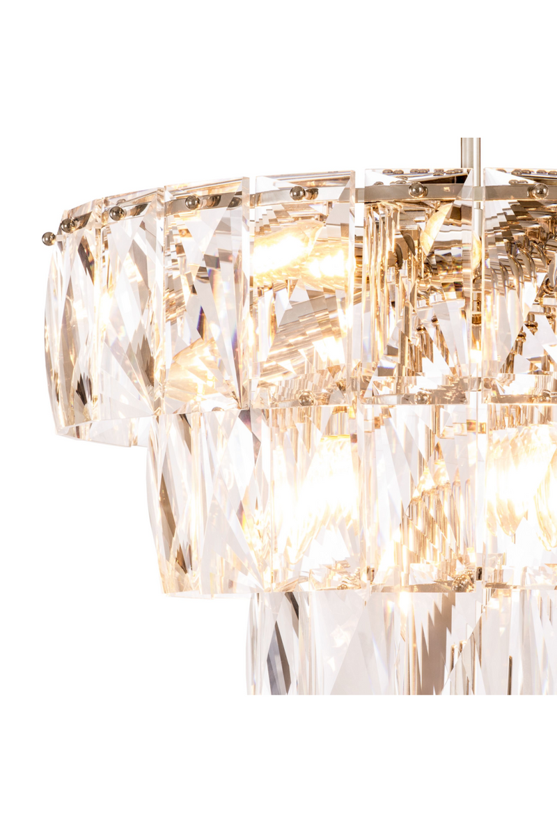 Glass Layered Chandelier S | Eichholtz Amazone | Eichholtzmiami.com