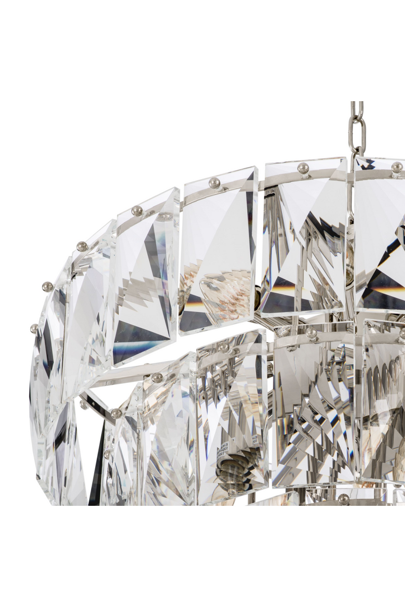 Glass Layered Chandelier S | Eichholtz Amazone | Eichholtzmiami.com