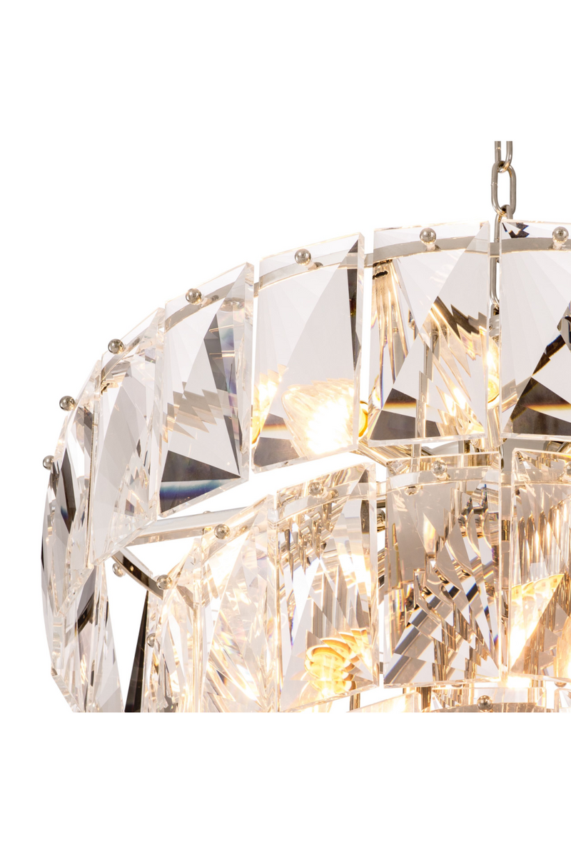 Glass Layered Chandelier S | Eichholtz Amazone | Eichholtzmiami.com