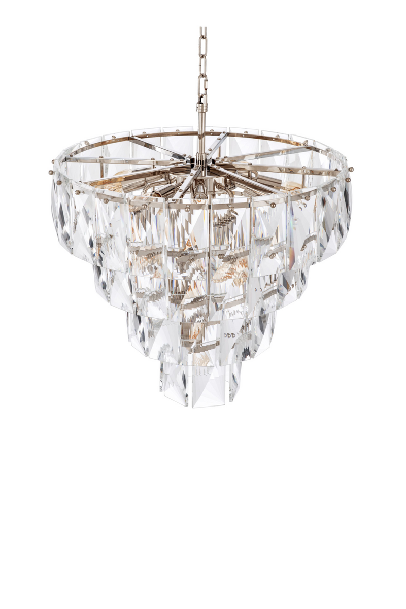 Glass Layered Chandelier S | Eichholtz Amazone | Eichholtzmiami.com